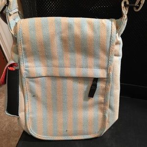 Kavu striped crossbody bag